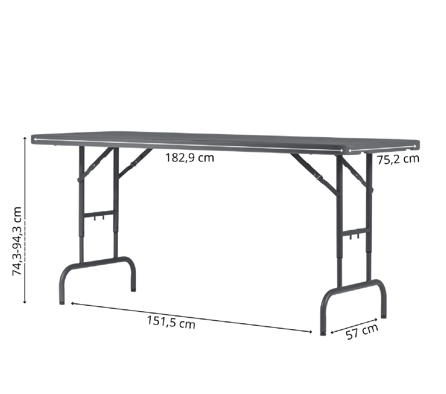Trancheringsbord 180cm  thumbnail 1